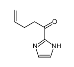1-(1H-Imidazol-2-yl)-4-penten-1-one结构式
