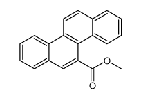 methyl chrysene-5-carboxylate结构式