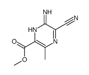 Pyrazinecarboxylic acid, 6-amino-5-cyano-3-methyl-, methyl ester (9CI) picture