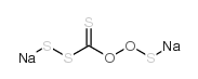 disodium tetrathioperoxycarbonate structure
