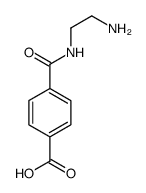 4-(2-aminoethylcarbamoyl)benzoic acid Structure