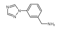 [3-(1,2,4-triazol-1-yl)phenyl]methanamine Structure