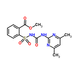 sulfometuron-methyl [ANSI] Structure