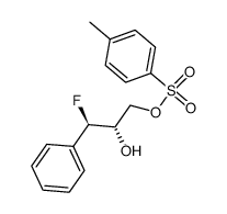 (2S,3R)-3-fluoro-2-hydroxy-3-phenylpropyl p-toluenesulfonate结构式