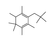 1,3,4,5,5,6-hexamethyl-2-neopentylcyclohexa-1,3-diene Structure