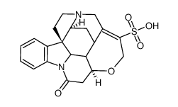 strychninesulfonic acid-II结构式