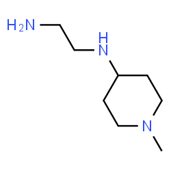 1,2-Ethanediamine,N-(1-methyl-4-piperidinyl)-(9CI) Structure