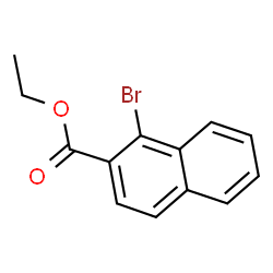 Ethyl 1-bromo-2-naphthoate structure
