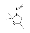 2,2,5-trimethyl-3-nitroso-1,3-oxazolidine Structure