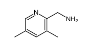 (3,5-dimethylpyridin-2-yl)methanamine Structure