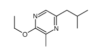 2-ethoxy-3-methyl-5-(2-methylpropyl)pyrazine Structure