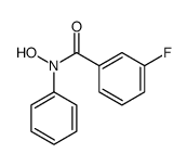 3-fluoro-N-hydroxy-N-phenylbenzamide结构式