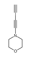 Morpholine, 4-(1,3-butadiynyl)- (9CI)结构式