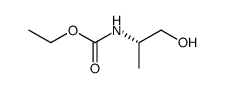 (S)‐ethyl (1‐hydroxypropan-2-yl)carbamate结构式