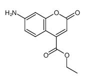 ethyl 7-aminocoumarin-4-carboxylate结构式