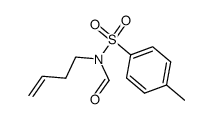 N-(but-3-en-1-yl)-N-tosylformamide结构式