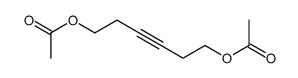 hex-3-yne-1,6-diyl diacetate Structure