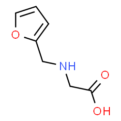 2-[(furan-2-ylmethyl)amino]acetic acid Structure