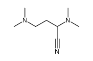 Butyronitrile,-alpha-,-gamma--bis(dimethylamino)- (2CI)结构式