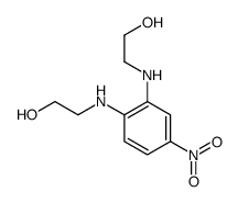 2-[2-(2-hydroxyethylamino)-4-nitroanilino]ethanol Structure