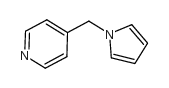 4-(1H-PYRROL-1-YLMETHYL)PYRIDINE structure