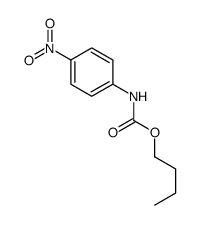 butyl N-(4-nitrophenyl)carbamate结构式