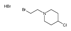 1-(2-bromoethyl)-4-chloropiperidine,hydrobromide结构式