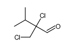 2-chloro-2-(chloromethyl)-3-methylbutanal Structure
