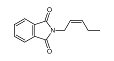 (Z)-N-(pent-2-ene-1-yl)phthalimide结构式