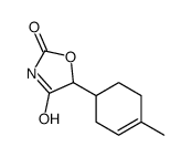 5-(4-methylcyclohex-3-en-1-yl)-1,3-oxazolidine-2,4-dione结构式