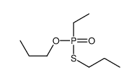 1-[ethyl(propylsulfanyl)phosphoryl]oxypropane Structure