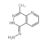 (2-methyl-3,4,10-triazabicyclo[4.4.0]deca-1,3,5,7,9-pentaen-5-yl)hydrazine Structure