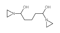 1,5-Pentanediol,1,5-bis(1-aziridinyl)- (7CI) structure