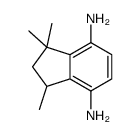 1,3,3-trimethyl-1,2-dihydroindene-4,7-diamine Structure