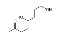 5,8-dihydroxyoctan-2-one结构式