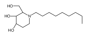 (2R,3R,4R)-2-(hydroxymethyl)-1-nonylpiperidine-3,4-diol Structure