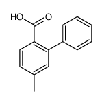 5-甲基联苯-2-羧酸结构式