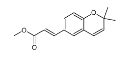 E-werneria chromene Structure