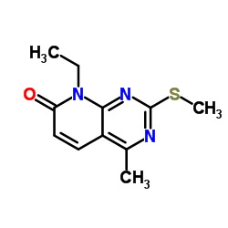 8-Ethyl-4-methyl-2-(methylsulfanyl)pyrido[2,3-d]pyrimidin-7(8H)-one图片