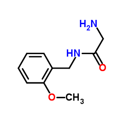 N-(2-Methoxybenzyl)glycinamide结构式