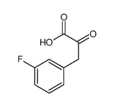 BENZENEPROPANOIC ACID, 3-FLUORO-.ALPHA.-OXO-结构式
