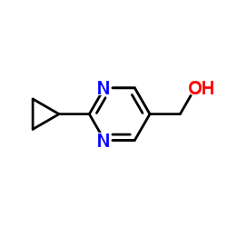 (2-环丙基嘧啶-5-基)甲醇图片