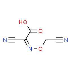 Acetic acid, cyano[(cyanomethoxy)imino]-, (Z)- (9CI) picture