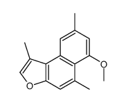 6-methoxy-1,5,8-trimethylbenzo[e][1]benzofuran结构式