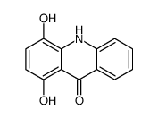 1,4-dihydroxy-10H-acridin-9-one Structure