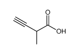 2-methylbut-3-ynoic acid Structure