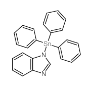 benzoimidazole; triphenyltin Structure