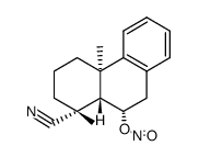 6β-Hydroxy-podocarponitril-nitrit-enantiomer Structure