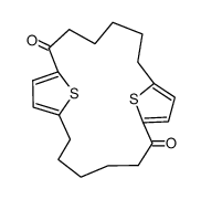 21,22-dithia-tricyclo[16.2.1.18,11]docosa-8,10,18,20-tetraene-2,12-dione Structure