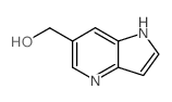 (1H-吡咯并[3,2-b] 吡啶-6-基)甲醇结构式